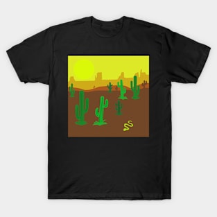 Cactus en el desierto T-Shirt